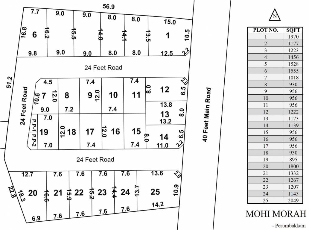  morah Layout Plan