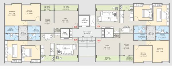  uptown-phase-ii Building A7 Cluster Plan
