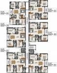 ishana Ishana Cluster Plan From 1st To 4th Floor
