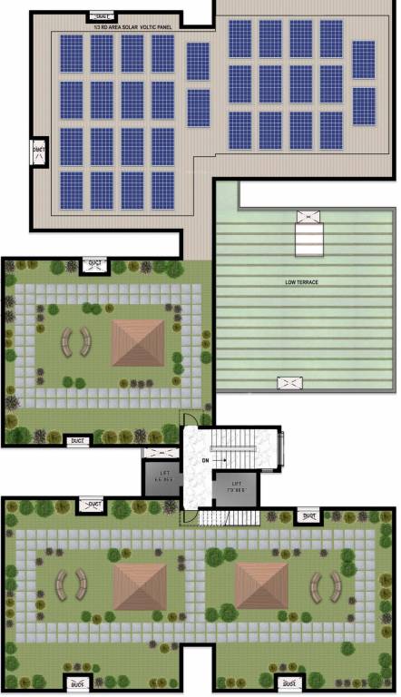 ishana Ishana Terrace Cluster Plan