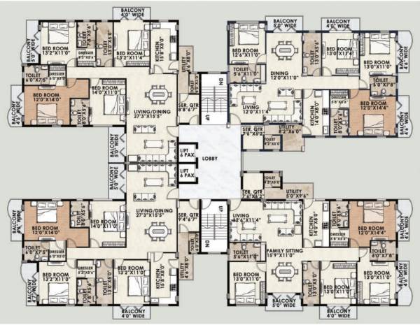 Block A & B & C & D Cluster Plan jayshree-vihar-phase-ii Block A & B & C & D Cluster Plan