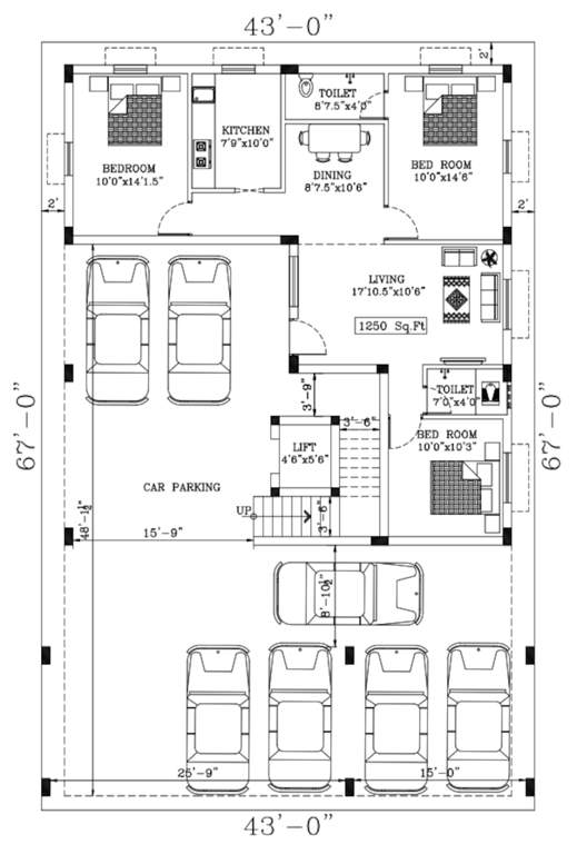  thirumala flats Thirumala Flats Cluster Plan For Ground Floor
