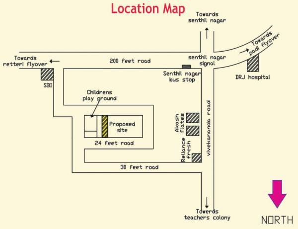  adithya-apartment Location Plan