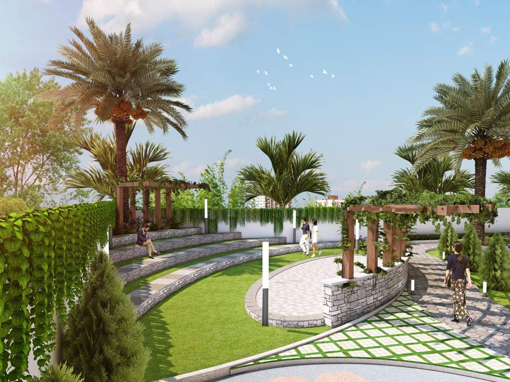  pavillia Landscape Garden and Tree Planting