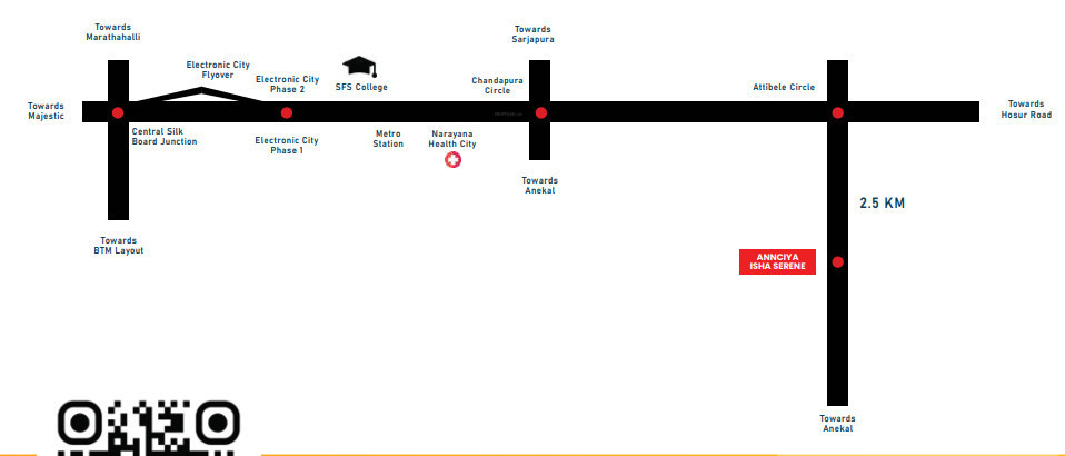  annciya isha serene Location Plan