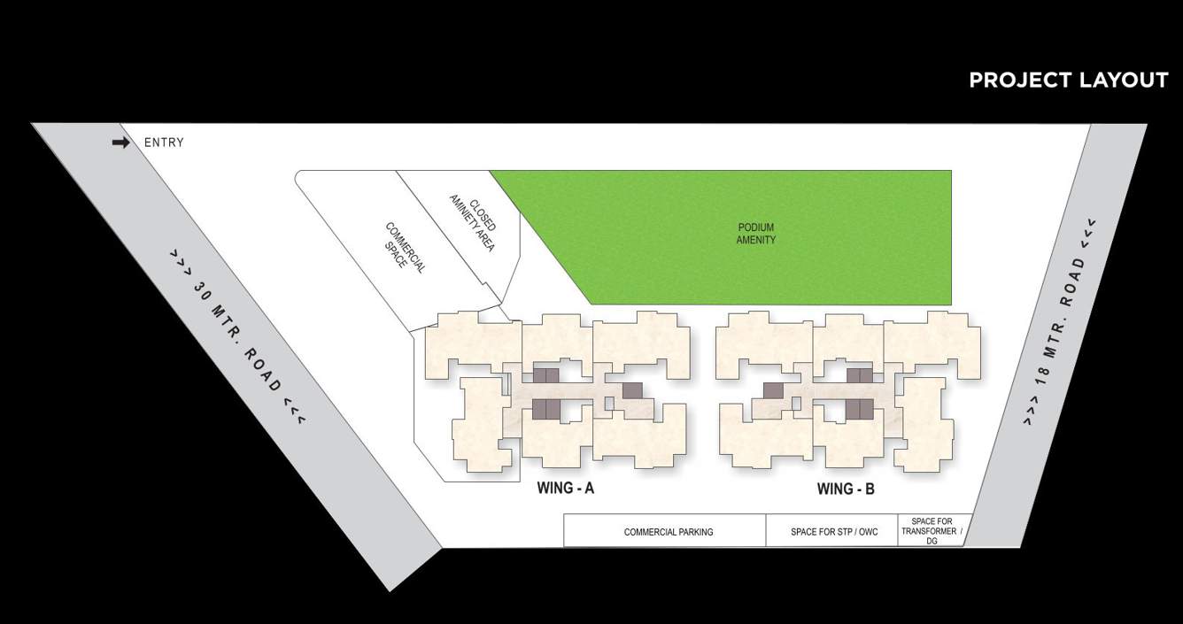  city one vezdaa Layout Plan