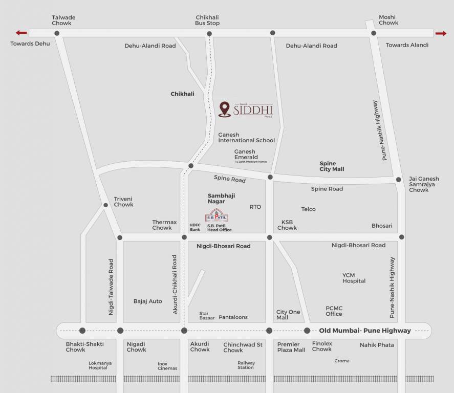  siddhi b1 b2 Location Plan