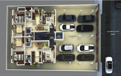  grandeur Maliban Grandeur Cluster Plan For Ground Floor