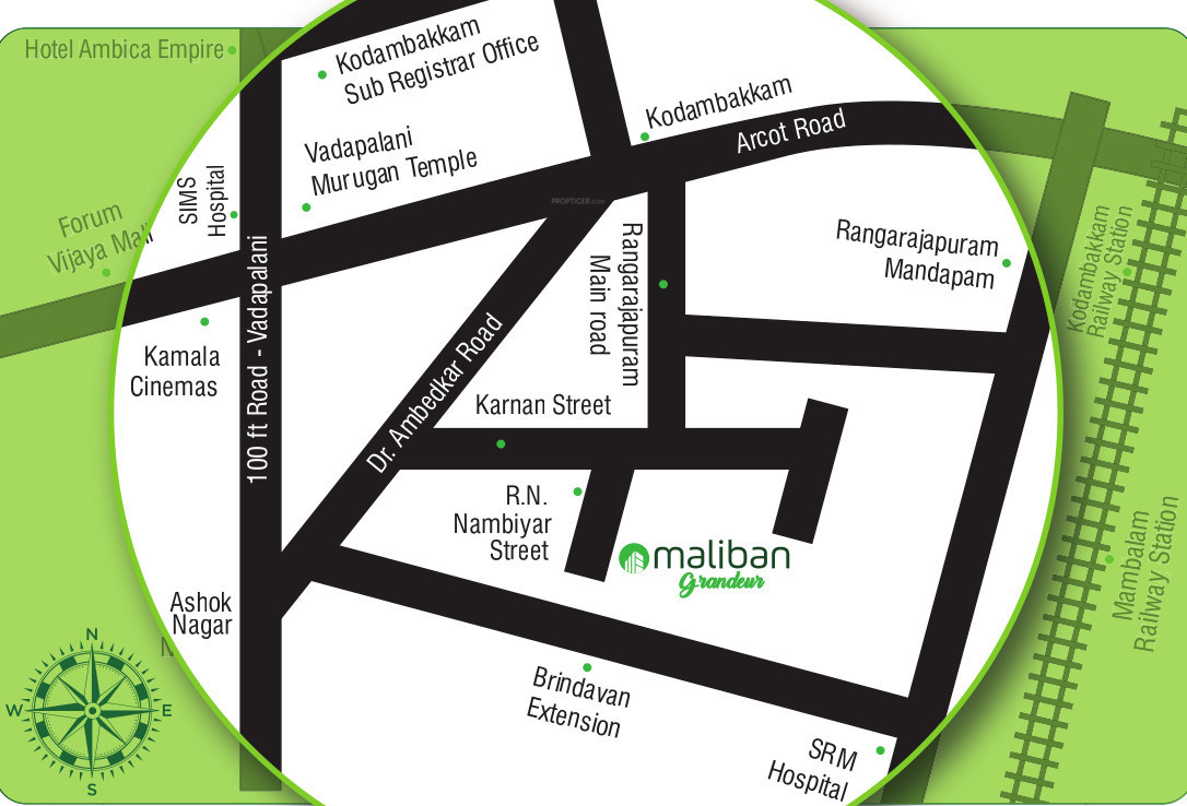  grandeur Location Plan