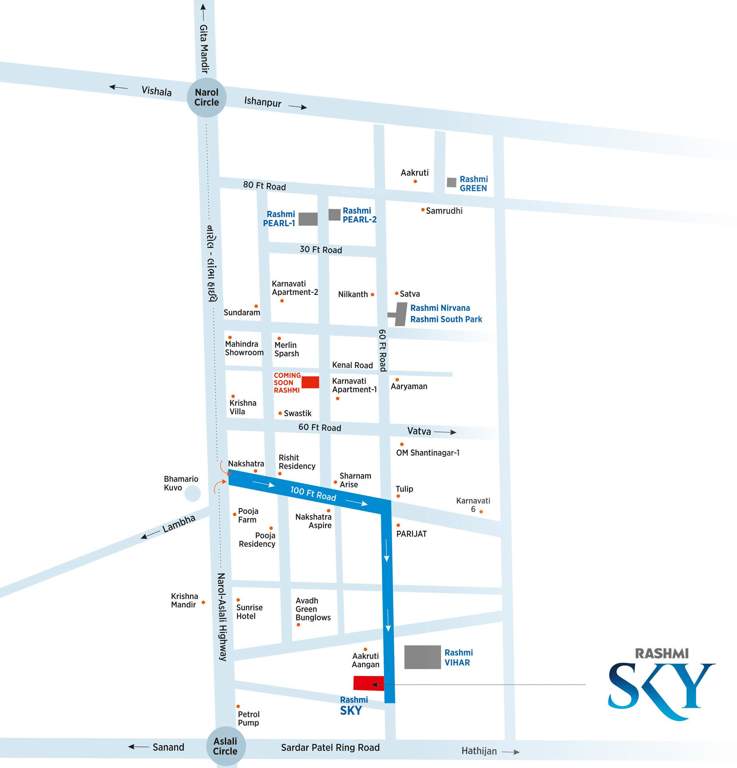  sky Location Plan