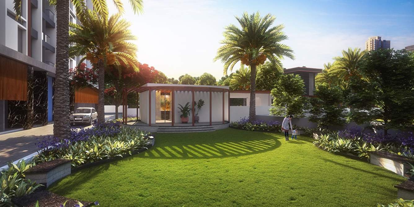  19 grand west c wing and d wing Landscape Garden and Tree Planting