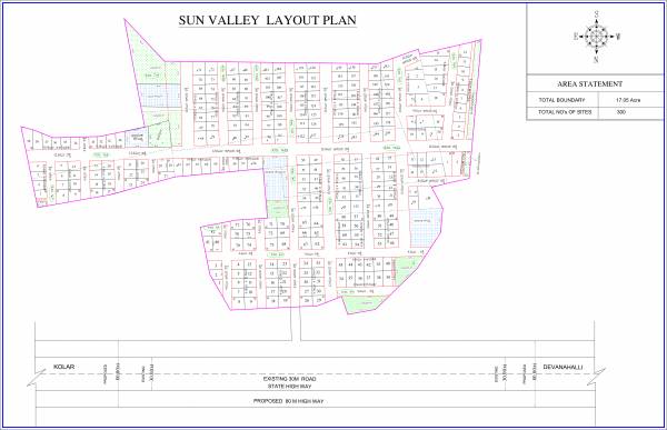  sun-valley Layout Plan