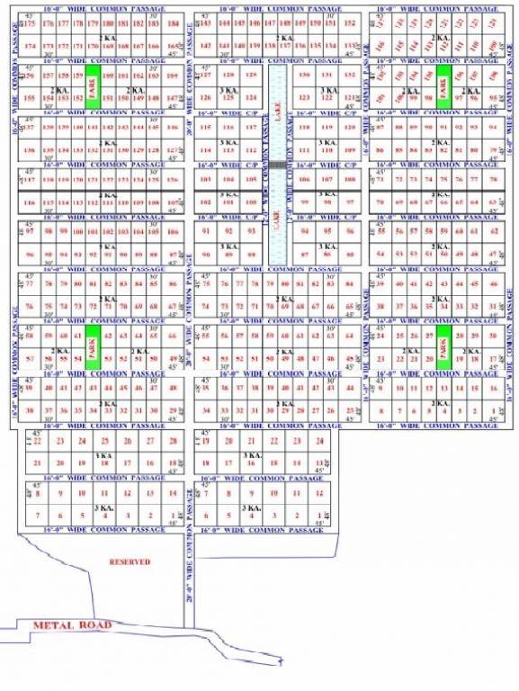  bhasa eco village Layout Plan