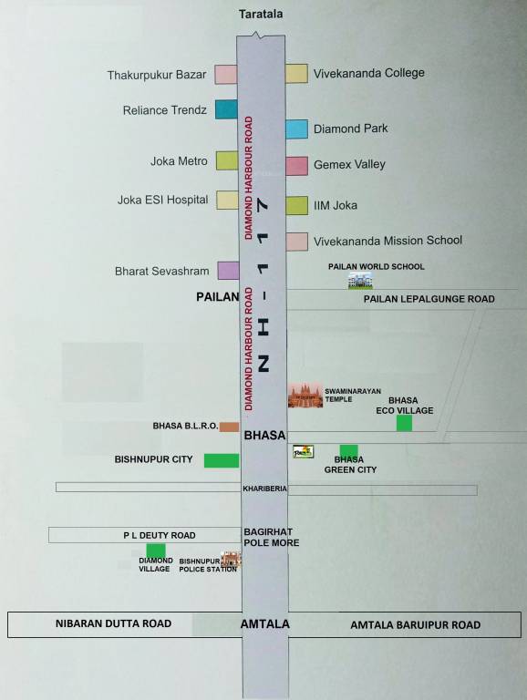  bhasa eco village Location Plan
