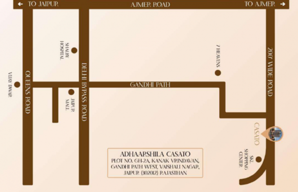  casato Location Plan