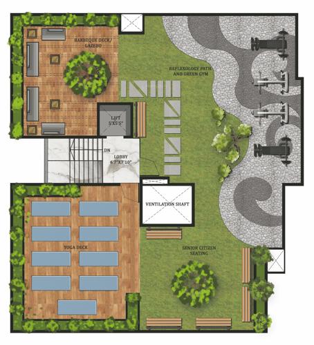  sampanna-apartment Keystone Sampanna Apartment Cluster Plan