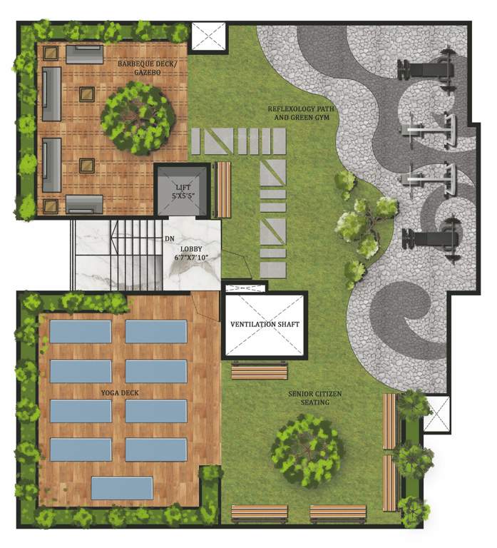  sampanna apartment Keystone Sampanna Apartment Cluster Plan
