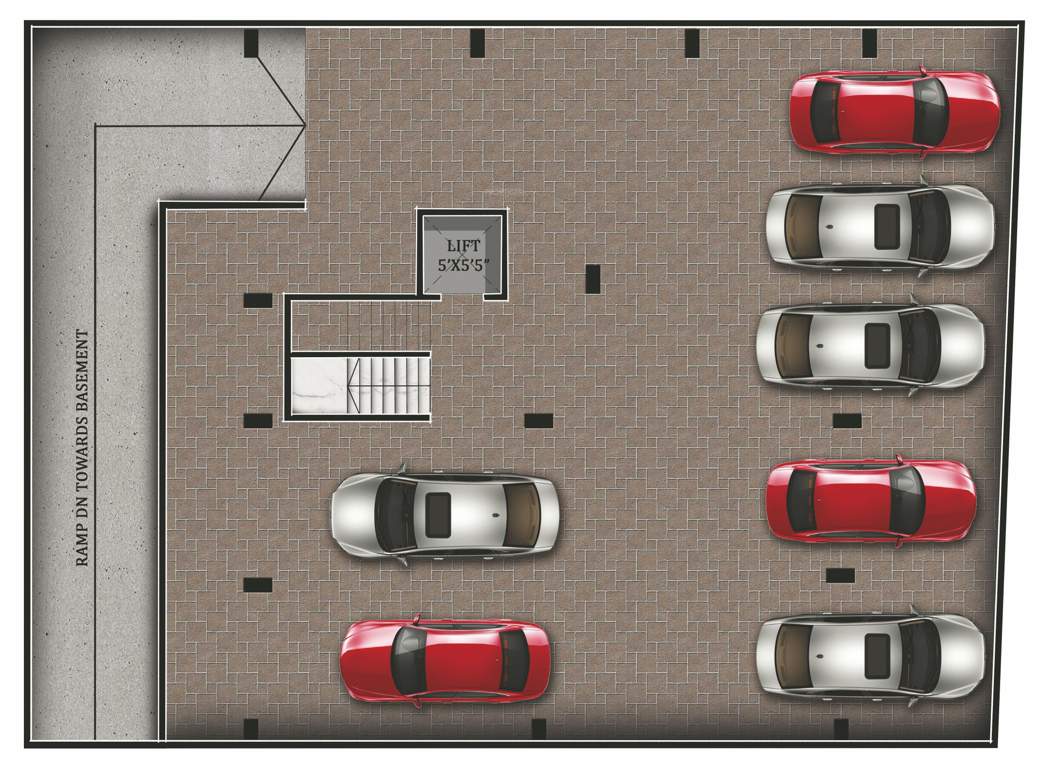  sampanna apartment Keystone Sampanna Apartment Cluster Plan