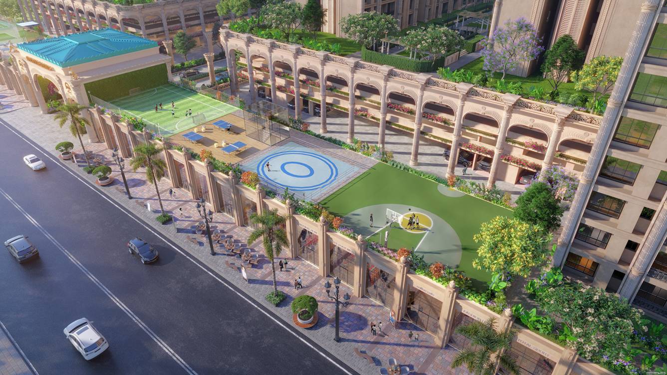  sai suncity phase 3 Internal Roads & Footpaths