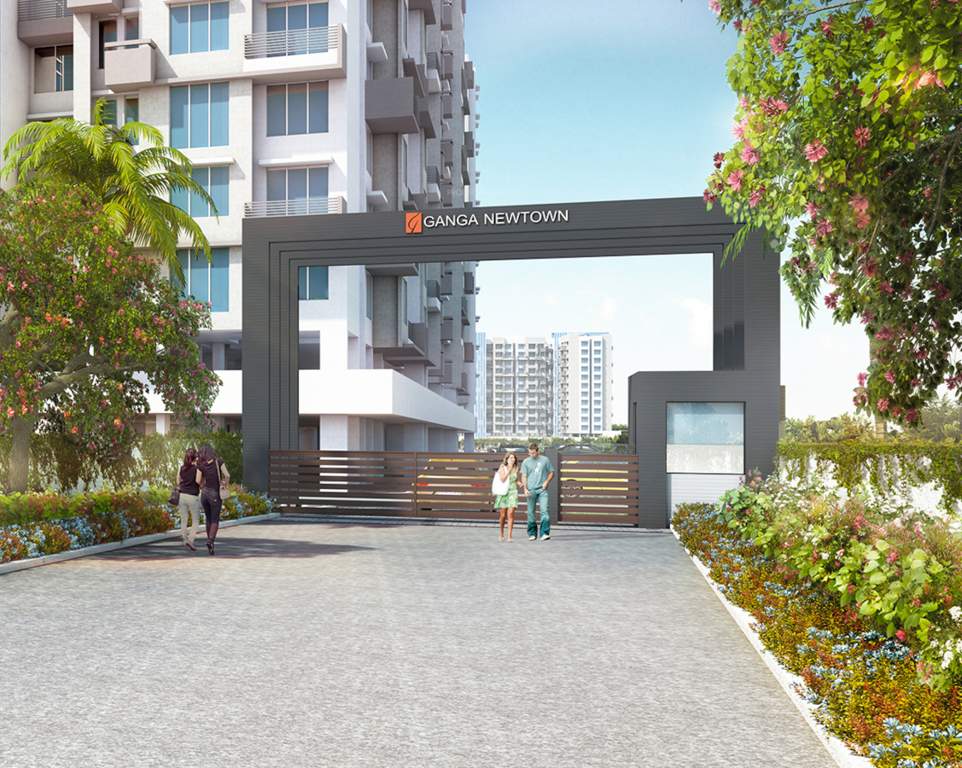 newtown ph 3 c bldg Entrance Gate Security Cabin