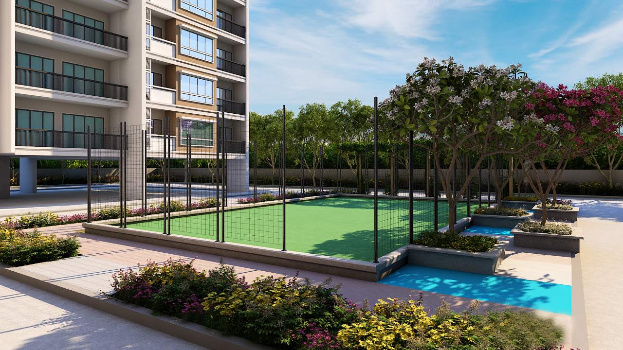 newtown ph 3 c bldg Landscape Garden and Tree Planting