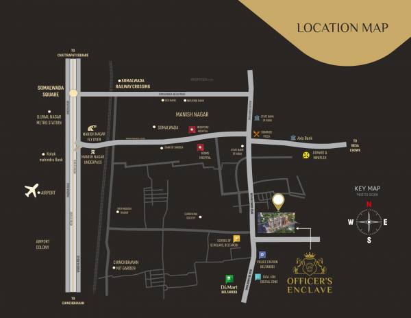Location Plan officers-enclave Location Plan