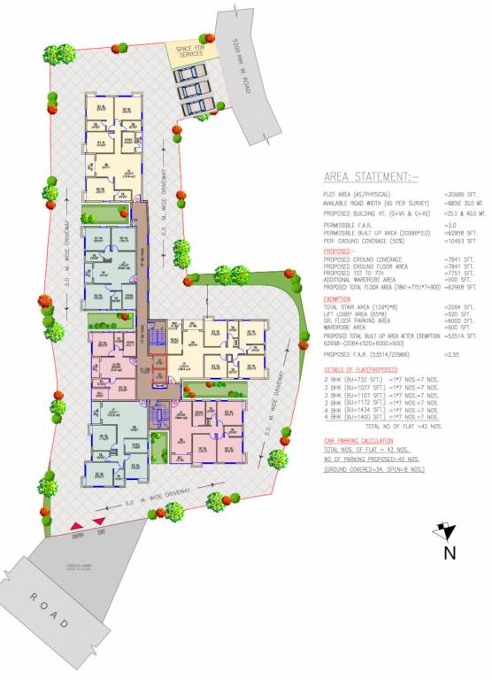  priva Layout Plan