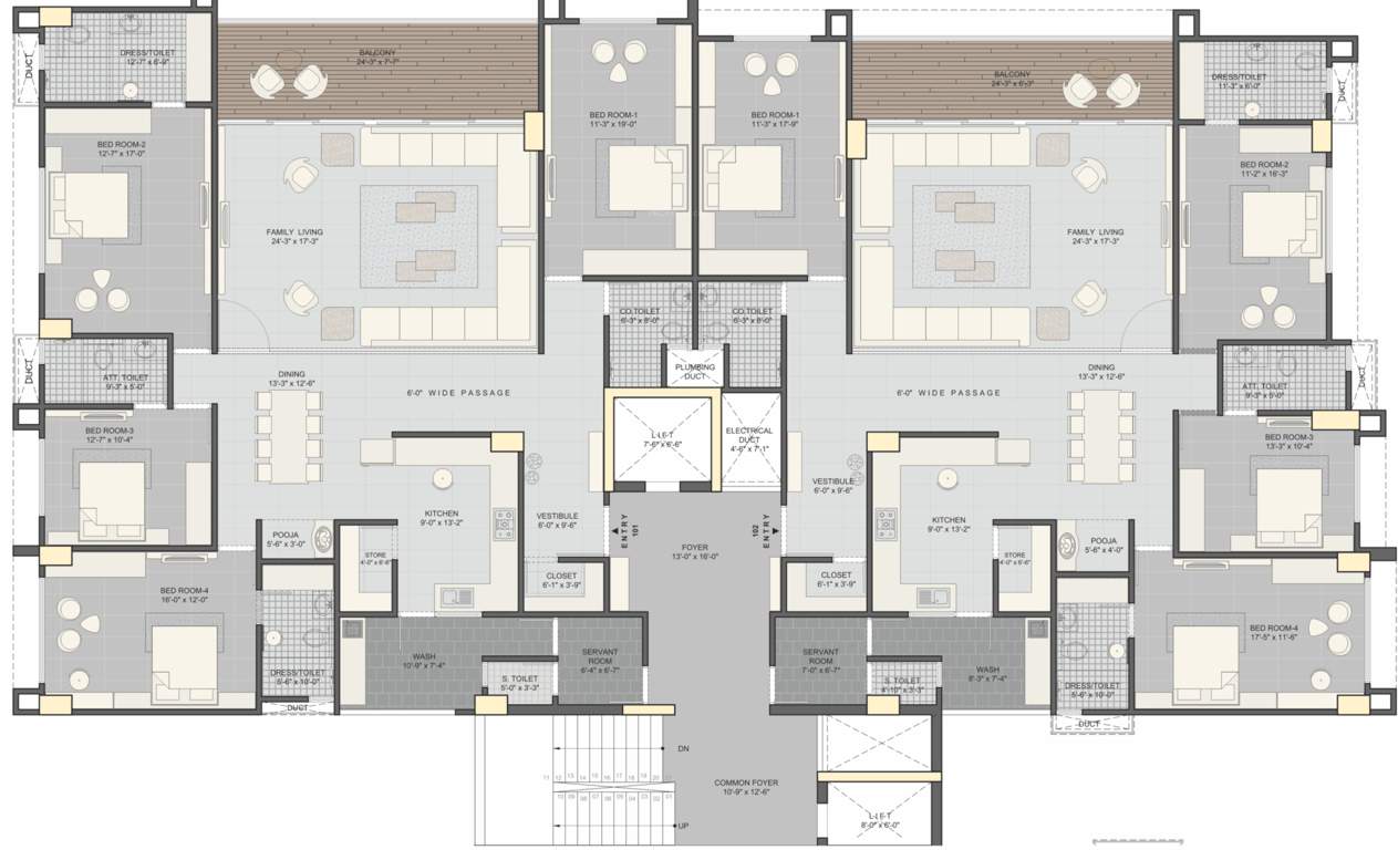  the life The Life Cluster Plan For 1st Floor