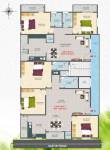  sankalp Sankalp Cluster Plan from 1st to 5th Floor