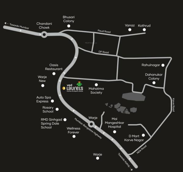  ved-laurels-phase-i Location Plan