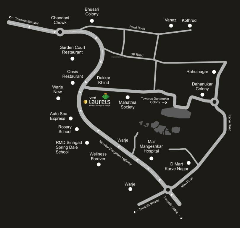  ved laurels Location Plan