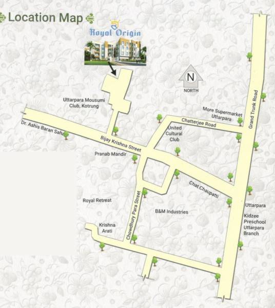  royal-origin Location Plan