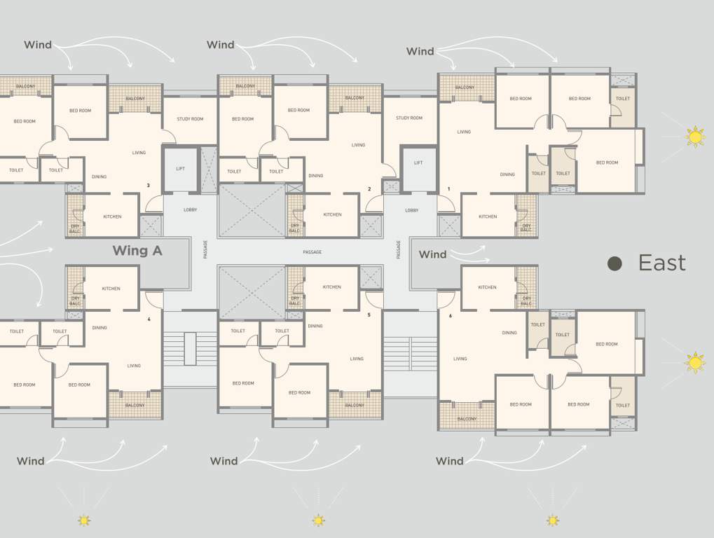  sparkle Wing B Cluster Plan