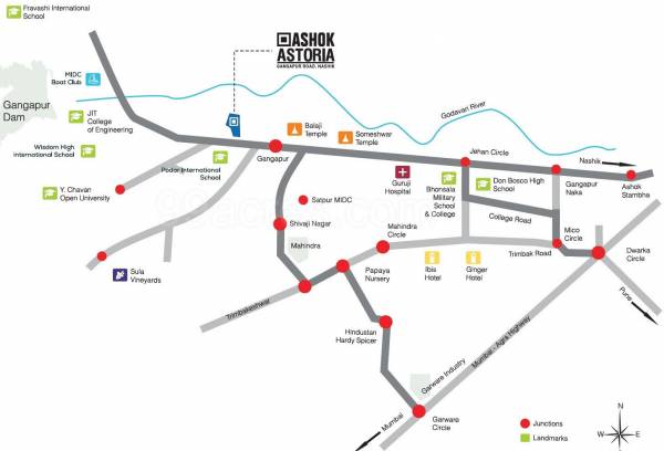 Location Plan serenity-at-ashok-astoria Location Plan