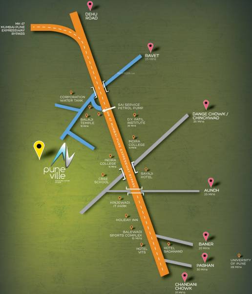  puneville-phase-iii-cluster-b Location Plan