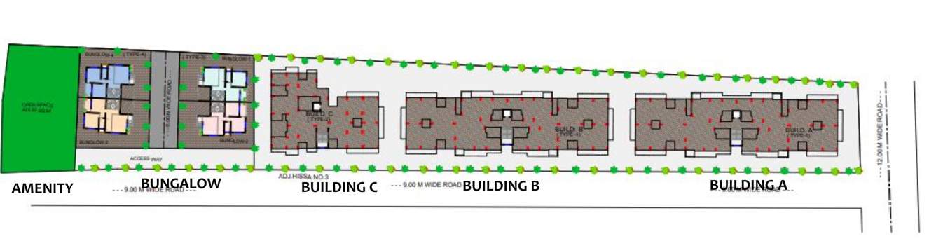  purandhar gold Layout Plan