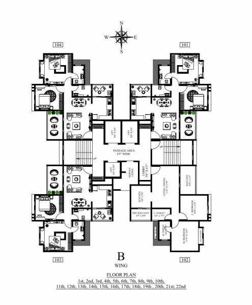  privitude B Cluster Plan