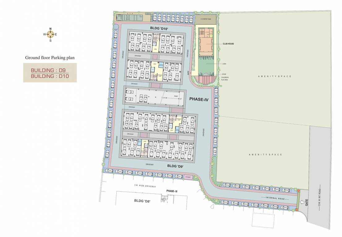  sunder sanskruti phase 4 D9 & D10 Ground Cluster Plan