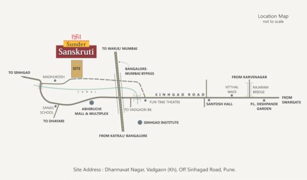  sunder-sanskruti-phase-4 Location Plan