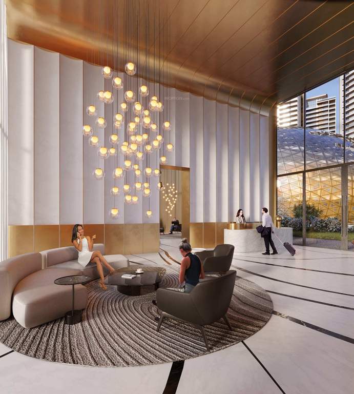 the presidential Entrance Lobby