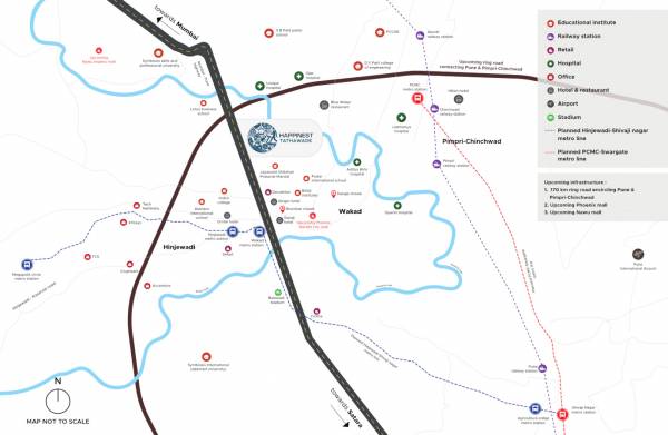  happinest-tathawade-phase-2 Location Plan