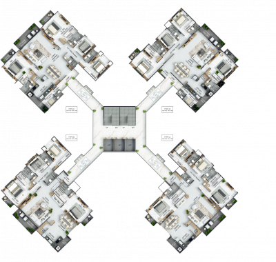  three-leaves A Wing Cluster Plan