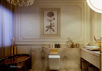  three-leaves Bathroom