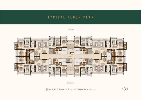  yogakshema-residency-phase-i Block B Cluster Plan