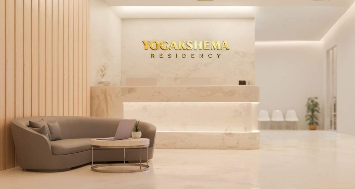  yogakshema residency phase i Reception/ Waiting Room