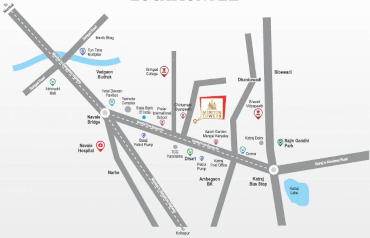  meriton towers Location Plan