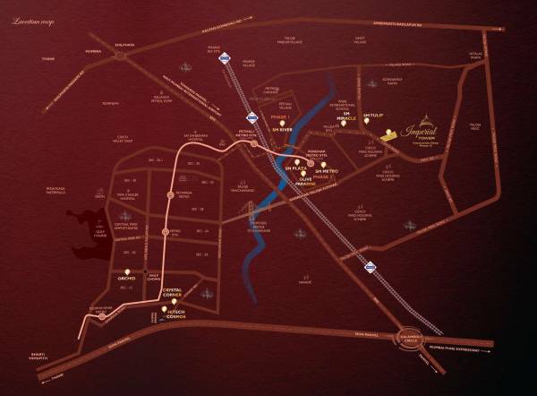  imperial-tower Location Plan