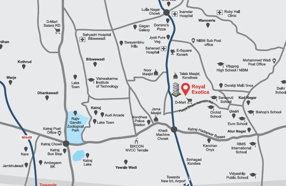  royal exotica phase 2 Location Plan