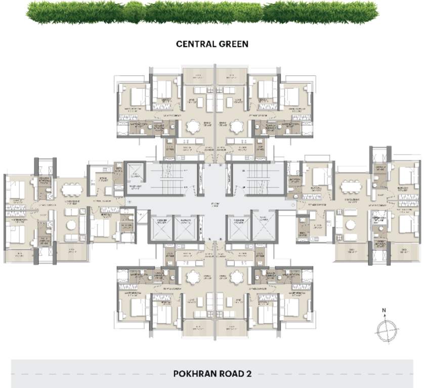 asteria b Asteria B Building No 2 Cluster Plan from 1st to 40th Floor