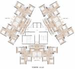 Building A Cluster Plan from 1st to 22th Floor beach-residences-2 Building A Cluster Plan from 1st to 22th Floor